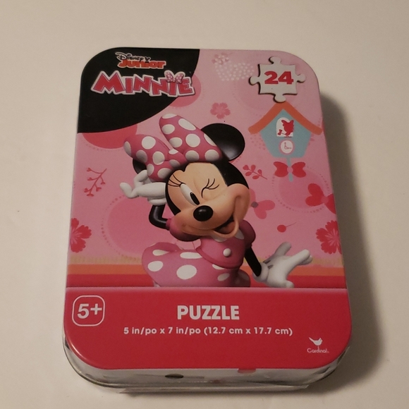Disney Other - 🖤5/$12 Disney's Minnie Mouse 24 Piece Puzzle NWT